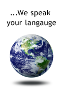 In a Global World, We speak your langauge.