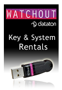 Dataton Watchout Rentals